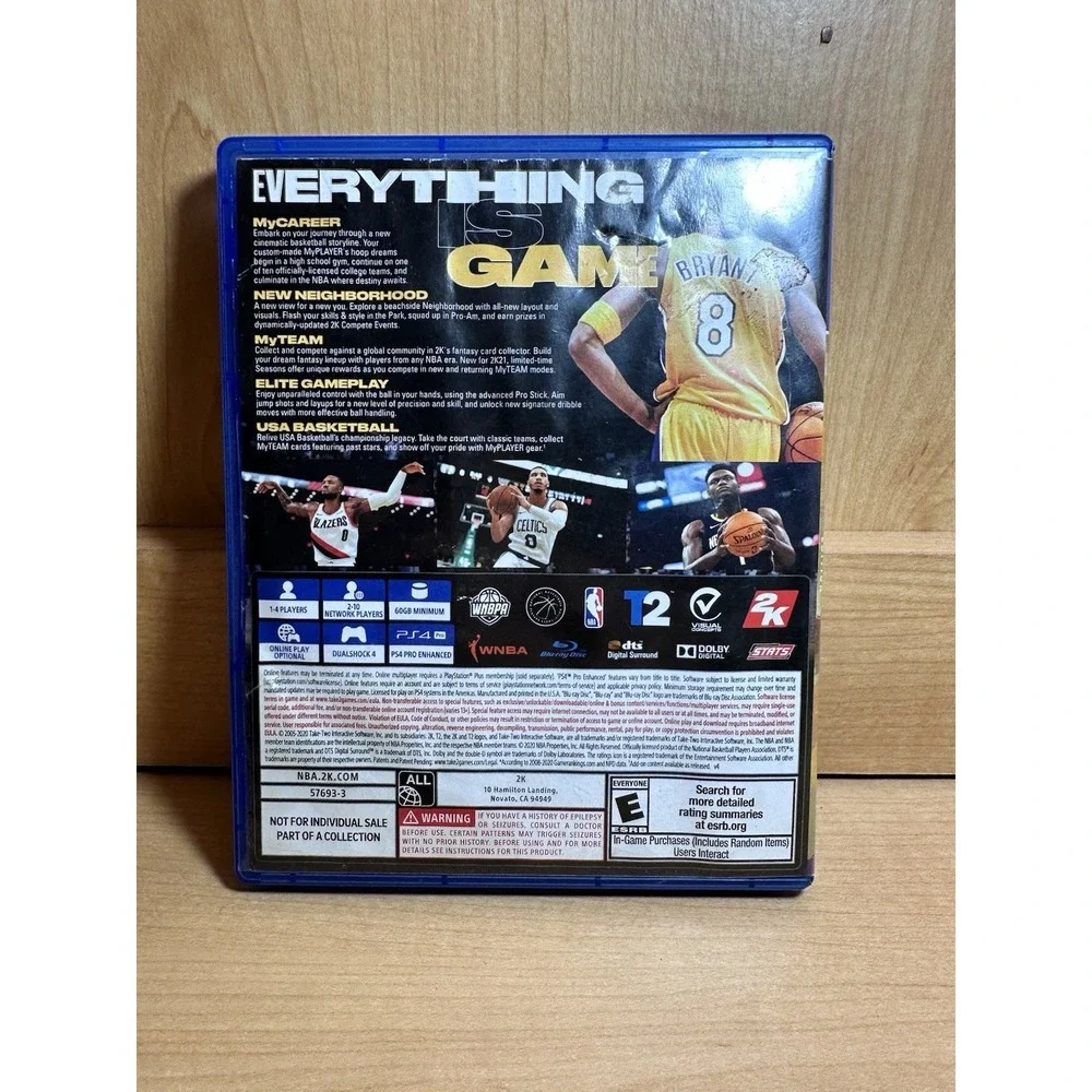 NBA 2K21 Mamba Forever Edition PlayStation 4 - Sony PlayStation 4 (No Insert)
